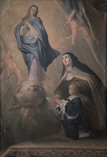 ESCUELA MADRILEÑA
MILAGRO STA TERESA
MEDINA DEL CAMPO, CONVENTO DE LAS CARMELITAS DESCALZAS
VALLADOLID