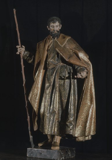 FERNANDEZ GREGORIO 1576/1636
SAN  JOSE-MADERA POLICROMADA- S XVII ESCULTURA BARROCA
MEDINA DEL CAMPO, CONVENTO DE LAS CARMELITAS DESCALZAS
VALLADOLID