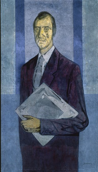 Quiros, Portrait of King Juan Carlos of Spain