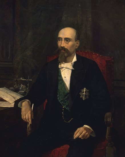 DIAZ Y CARREÑO 1840/1903
JOSE ECHEGARAY EGUIZAGUIRRE
MADRID, MINISTERIO HACIENDA
MADRID