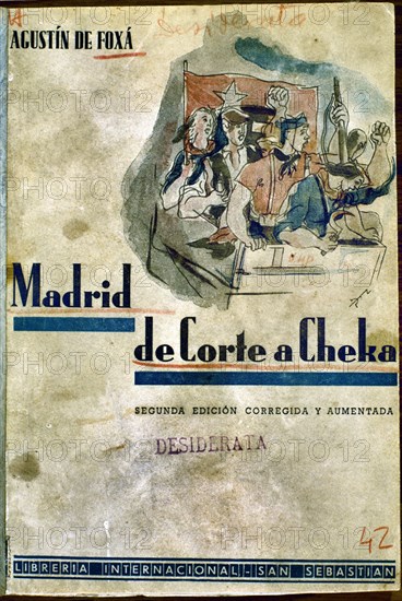 FOXA AGUSTIN
MADRID DE CORTE A CHECA - 1938
MADRID, BIBLIOTECA NACIONAL PISOS
MADRID