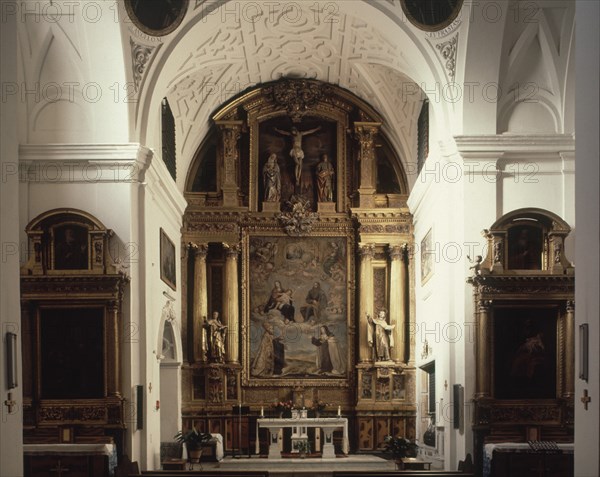 INTERIOR DE LA IGLESIA HACIA EL ALTAR MAYOR
TOLEDO, CONVENTO DE LAS CARMELITAS
TOLEDO

This image is not downloadable. Contact us for the high res.