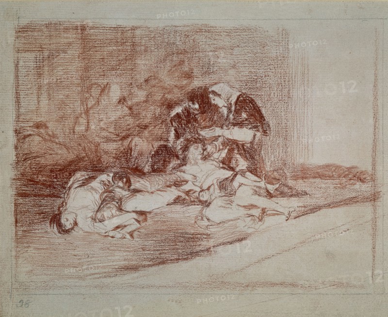 Goya, dessin