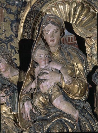 work of art preserved at the museum of Santa Cruz in Toledo