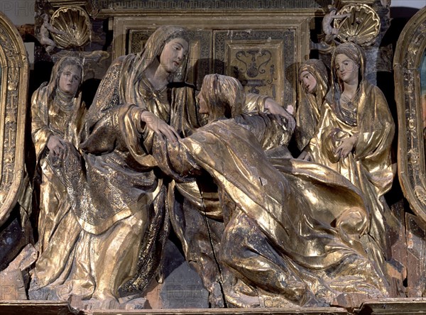 work of art preserved at the museum of Santa Cruz in Toledo