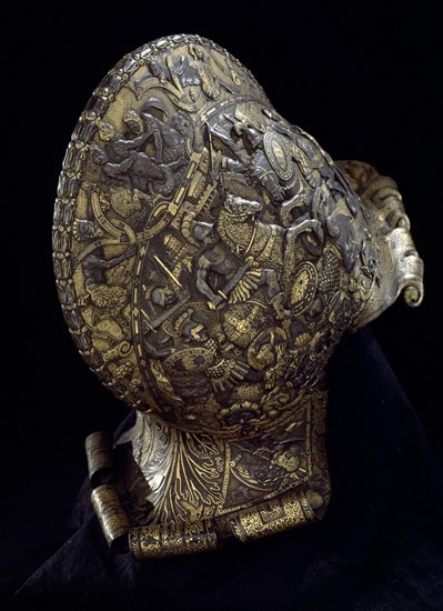 CASCO DE CARLOS V VISTA LATERAL POSTERIOR
MADRID, ARMERIA REAL
MADRID

This image is not downloadable. Contact us for the high res.