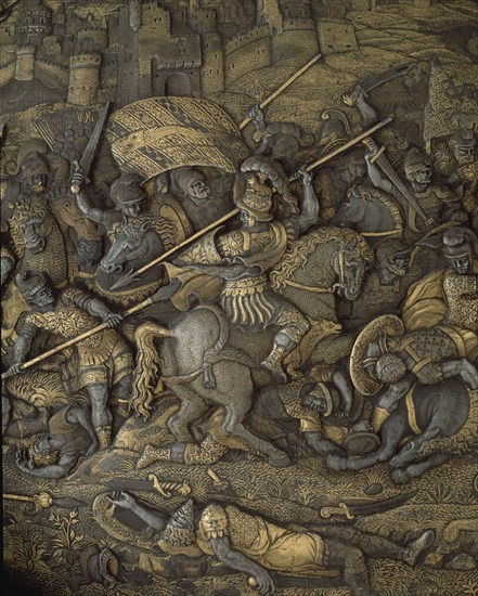 DT ESCENA DE BATALLA DEL ESCUDO DE CARLOS V
MADRID, ARMERIA REAL
MADRID

This image is not downloadable. Contact us for the high res.