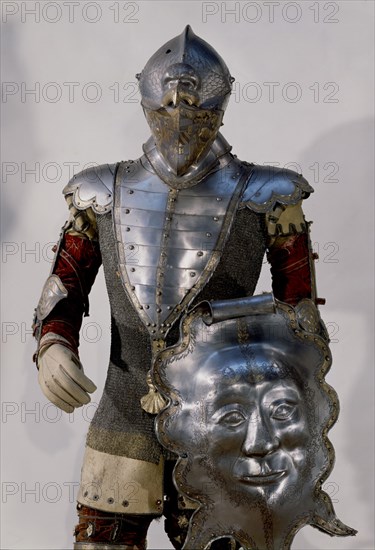 ARMADURA DE CARLOS V A151 CON ESCUDO
MADRID, ARMERIA REAL
MADRID

This image is not downloadable. Contact us for the high res.