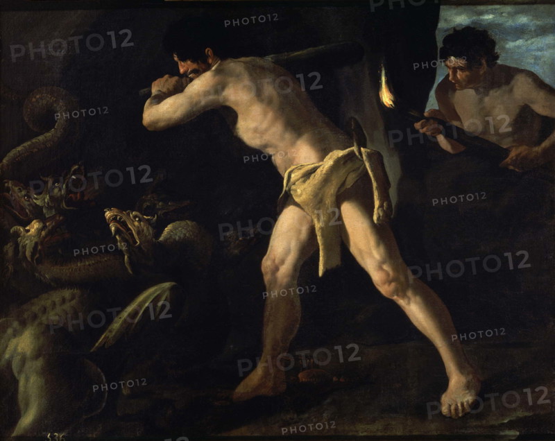 Zurbaran, Hercule tuant l’hydre de Lerne