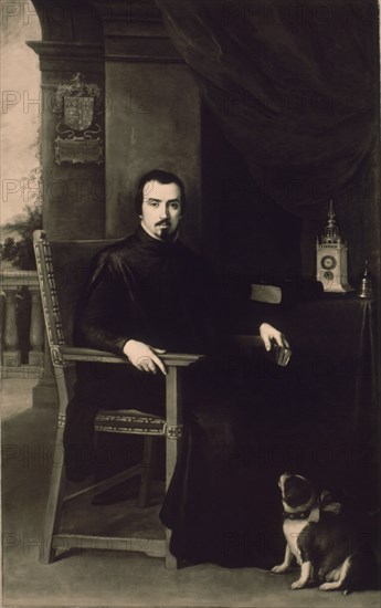 MURILLO BARTOLOME 1618/1682
FOTOGRAFIA EN BLANCO Y NEGRO - RETRATO DE JUSTINO DE NEVE
LONDRES, NATIONAL GALLERY
INGLATERRA