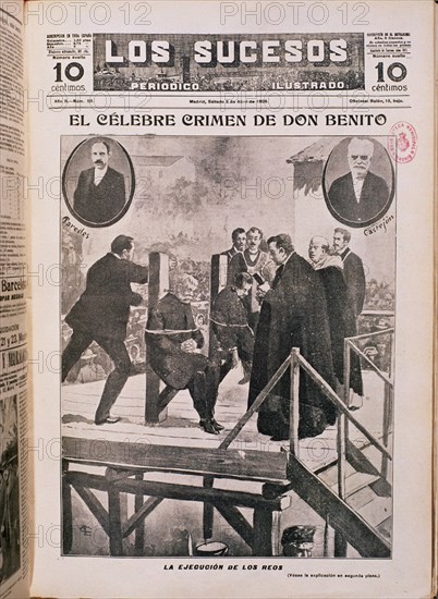 CONVICTOS POR EL CRIMEN DE D BENITO SON EJECUTADOS-LOS SUCESOS Nº58
MADRID, HEMEROTECA MUNICIPAL
MADRID