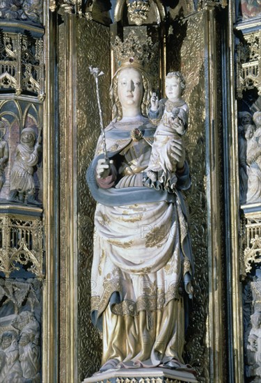 JOHAN PERE
VIRGEN EN EL RETABLO MAYOR.S XV
TARRAGONA, CATEDRAL
TARRAGONA