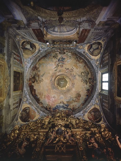 RIZZI FRANCISCO 1614-1685
CAPILLA DEL MILAGRO - PINTURAS DE LA CUPULA
MADRID, DESCALZAS REALES
MADRID

This image is not downloadable. Contact us for the high res.