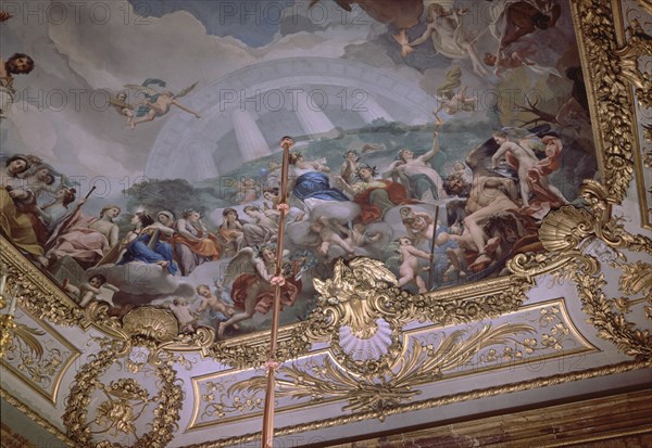 MENGS ANTON RAFAEL 1728/1779
ANTECAMARA DE GASPARINI - CORTE DE LOS DIOSES
MADRID, PALACIO REAL-PINTURA
MADRID