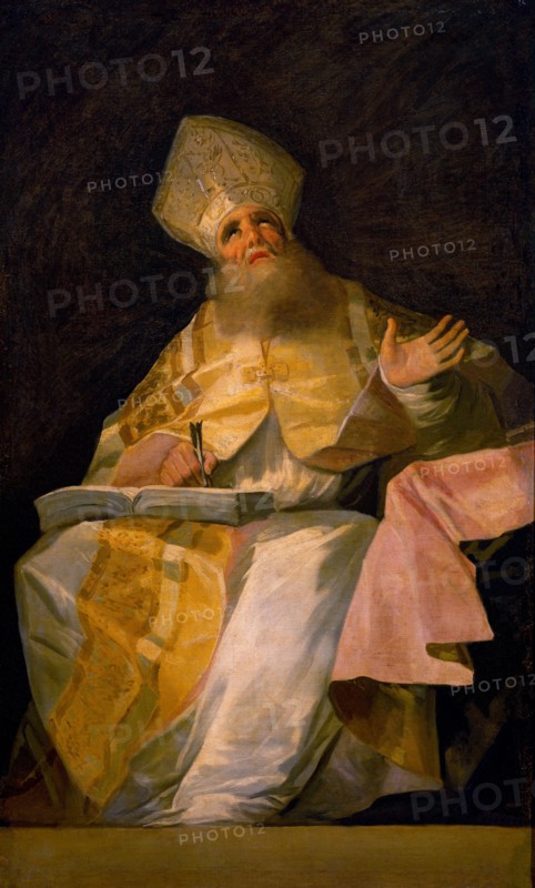 Goya, Saint Augustine