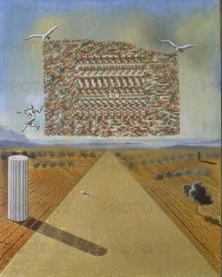 Dali, The Prince of Sleep (detail)