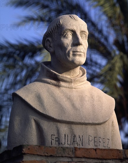 BUSTO DE FRAY JUAN PEREZ EN LA PLAZA DE ACCESO
RABIDA LA, MONASTERIO
HUELVA

This image is not downloadable. Contact us for the high res.