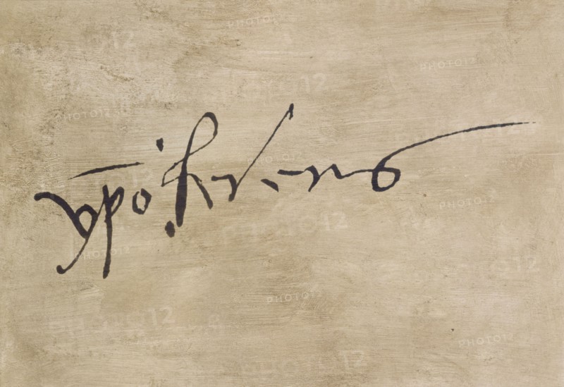 Signature de Christophe Colomb