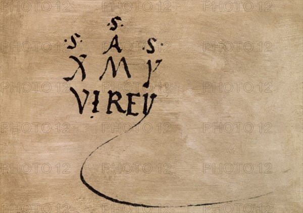 FIRMA DEL ALMIRANTE CRISTOBAL COLON
RABIDA LA, MONASTERIO
HUELVA