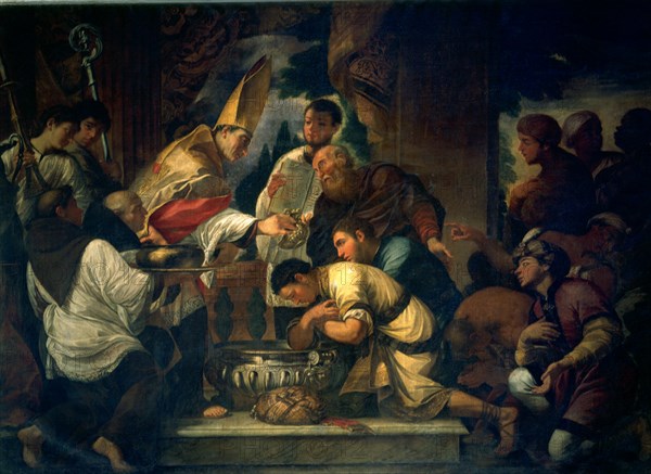 SACRISTIA CONVERSION DEL REY MORO
OVIEDO, CATEDRAL DE SAN SALVADOR
ASTURIAS

This image is not downloadable. Contact us for the high res.