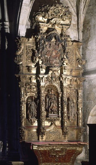 Chapel of the Nativity or Saint Roque, Retable