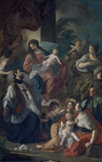 GIRALDO BERGAZ
S FRANCISCO DE SALES - S XVIII
MADRID, SALESAS REALES
MADRID