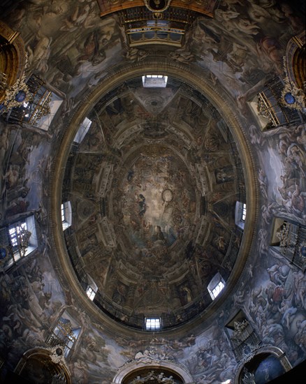 CARREÑO MIRANDA JUAN 1614/1685
CUPULA - VISTA GENERAL - IGLESIA TAMBIEN LLAMADA DE LOS PORTUGUESES - 1665/1668
MADRID, IGLESIA DE SAN ANTONIO DE LOS ALEMANES
MADRID