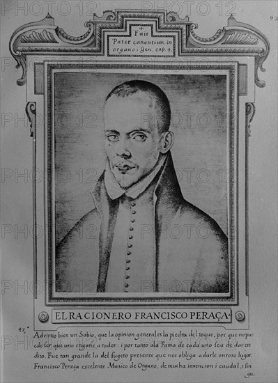 PACHECO FRANCISCO 1564/1644
FRANCISCO PERACA - LIBRO DE RETRATOS DE ILUSTRES Y MEMORABLES VARONES - 1599
Madrid, Lazaro Galdiano museum