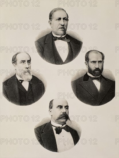 FIGUERAS,PI Y MARGALL,SALMERON Y CASTELAR-PRES.DE 1ªREPUBLICA
Madrid, public museum