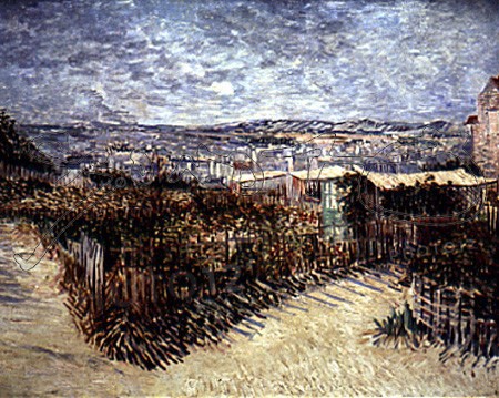Van Gogh, Vegetable Gardens at Montmartre
