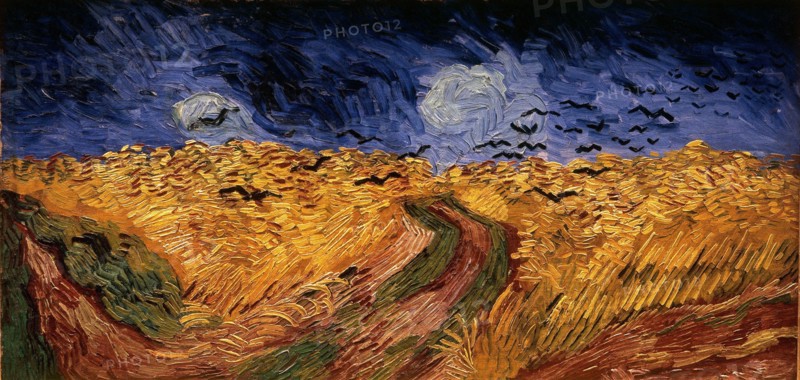 Van Gogh, Wheat Field with Crows