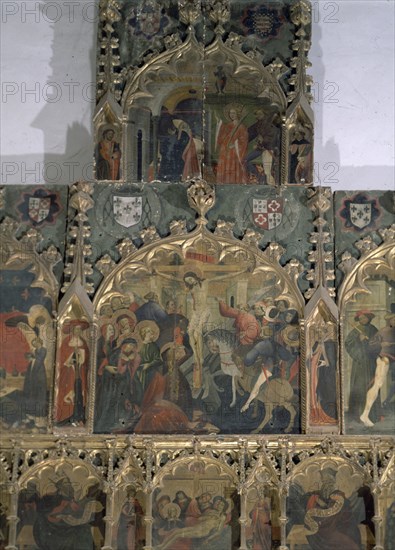 MAESTRO DE SIGÜENZA-HISPALENSE JUAN
CAPILLA DEL DONCEL - DET RETABLO DE SAN JUAN BAUTISTA Y SANTA CATALINA DE ALEJANDRIA - GOTICO - S XV
SIGÜENZA, CATEDRAL
GUADALAJARA
