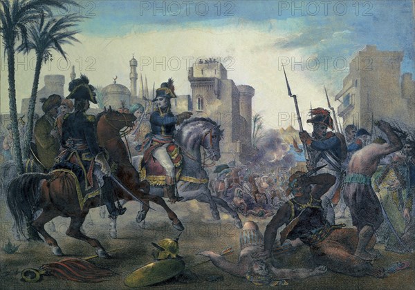 NAPOLEON ACABA CON LA INSURRECCION DEL CAIRO 21 OCTUBRE 1798

This image is not downloadable. Contact us for the high res.