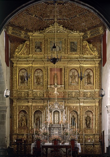 ALONSO DE LA RAYA FCO
RETABLO MAYOR - S XVI - ESTILO PLATERESCO
ICOD, IGLESIA DE SAN MARCOS
TENERIFE

This image is not downloadable. Contact us for the high res.