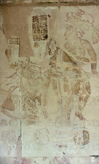 Temple XIV 
Figures in relief