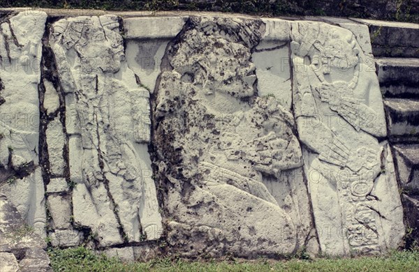 Sculpted stone from a palace