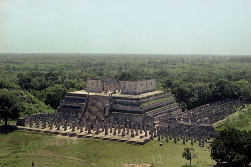 Temple of the Warriors in Chichen Itza