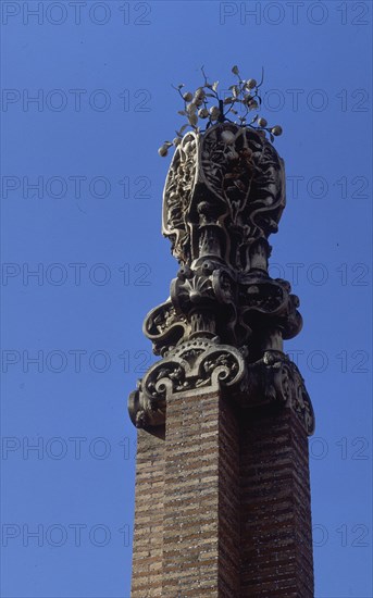GAUDI ANTONI 1852-1926
REMATE- CHIMENEA
BARCELONA, FINCA GUELL
BARCELONA

This image is not downloadable. Contact us for the high res.