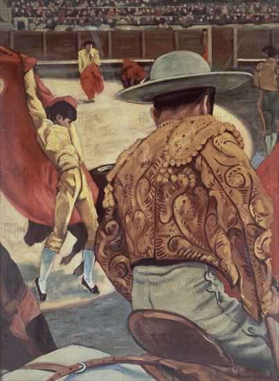 PICABIA FRANCIS 1879-1953
MATADOR SOBRE LA ARENA -OLEO SOBRE CARTON-

This image is not downloadable. Contact us for the high res.