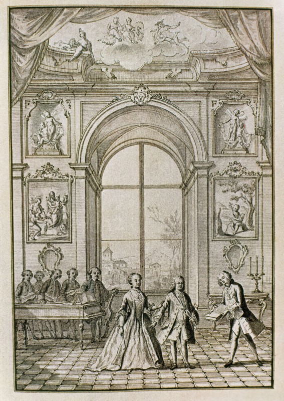 Fêtes à la cour de Ferdinand VI d'Espagne