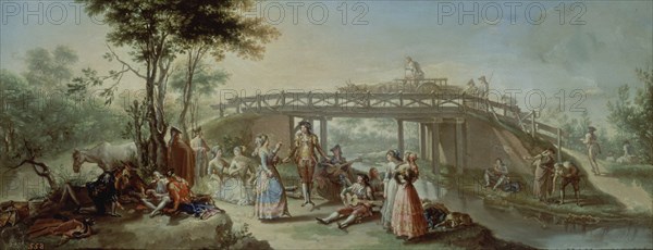 BAYEU FRANCISCO 1734/95
EL PUENTE DEL CANAL DE MADRID-L.36X95-NºP605-BOCETO DEL CARTON DE 1784
MADRID, MUSEO DEL PRADO-PINTURA
MADRID

This image is not downloadable. Contact us for the high res.