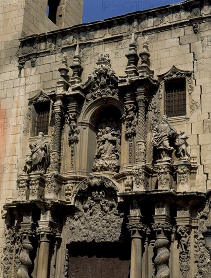 BORJA JUAN BTA
PORTADA PRINCIPAL BARRROCA- HORNACINA DE LA VIRGEN-REMATE
ALICANTE, IGLESIA DE SANTA MARIA
ALICANTE

This image is not downloadable. Contact us for the high res.