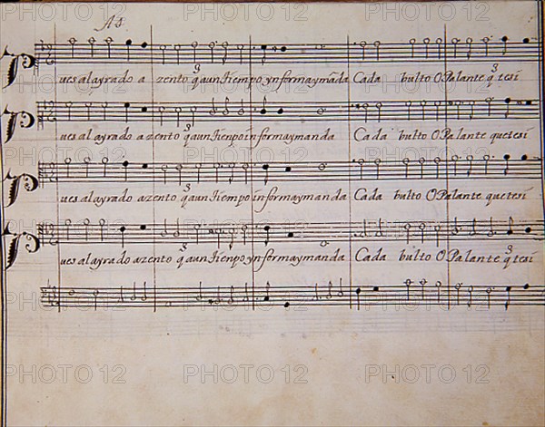 DURON SEBASTIAN
LAS NUEVAS ARMAS DEL AMOR PAG CON NOTAS MUSICALES
MADRID, BIBLIOTECA NACIONAL MUSICA
MADRID

This image is not downloadable. Contact us for the high res.