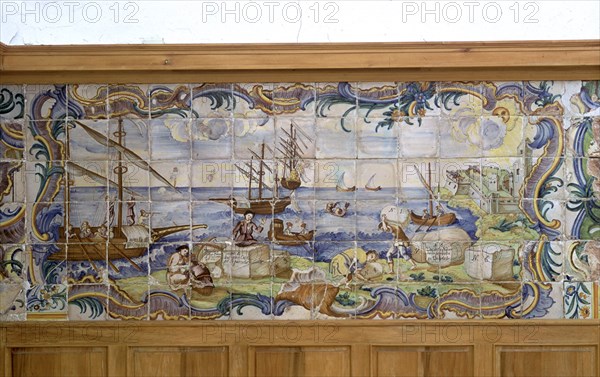 DOMINGO LUIS
REFECTORIO-AZULEJOS DEL SILGO XVIII
ORIHUELA, CONVENTO DE SANTO DOMINGO
ALICANTE