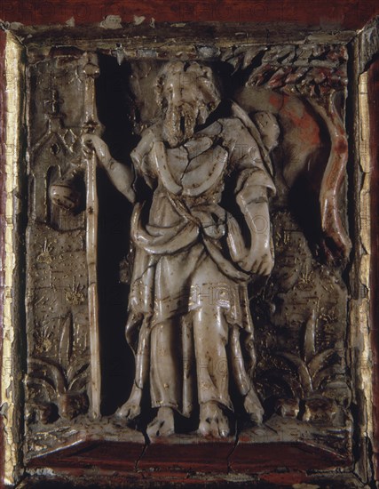 MALINAS
SANTIAGO PEREGRINO EN ALABASTRO-S XVI-PROC OTERO DE DUEÑAS(LEON)
ASTORGA, MUSEO CAMINOS
LEON