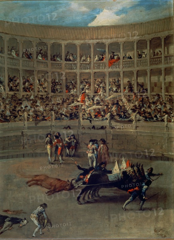 Goya, The Mulillas or The Towing