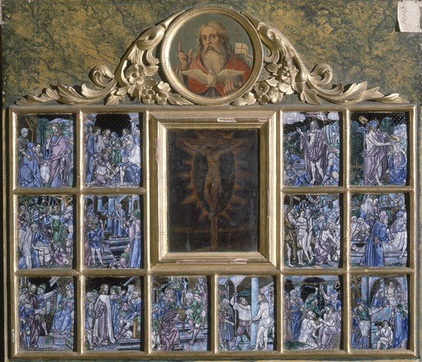 RETABLO DE ESMALTES DE LIMOGES
VALENCIA, IGLESIA DE SAN NICOLAS
VALENCIA

This image is not downloadable. Contact us for the high res.