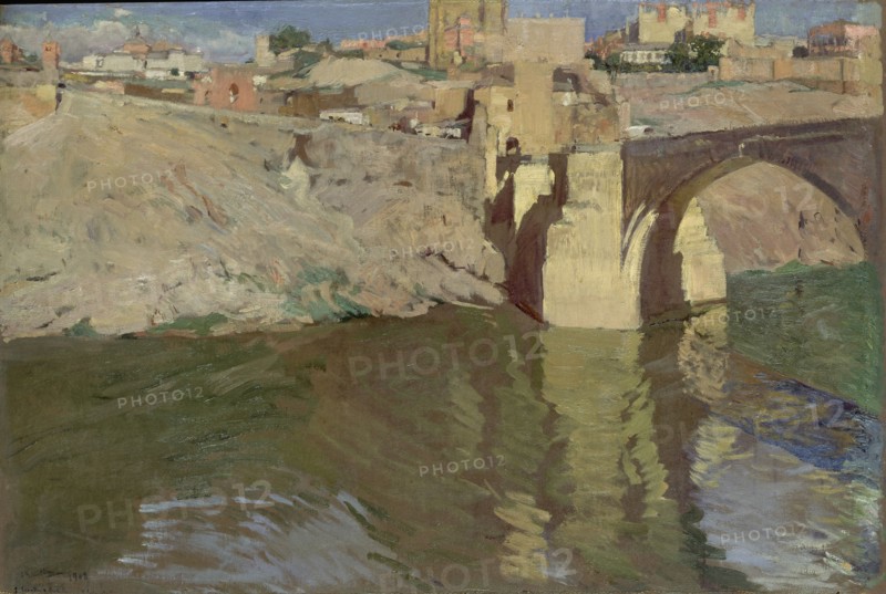Sorolla, Le pont San Martin à Tolède