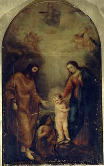 CARREÑO MIRANDA JUAN 1614/1685
SAGRADA FAMILIA
MADRID, IGLESIA DE SAN MARTIN
MADRID