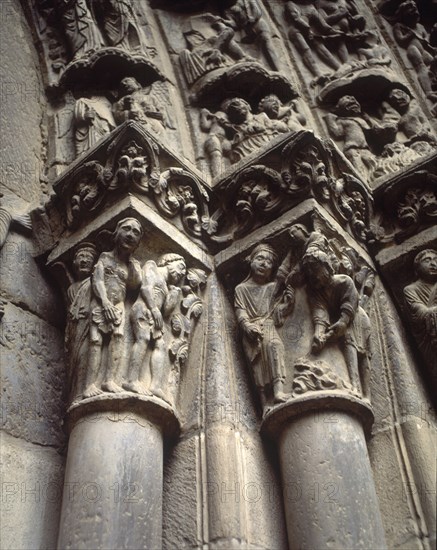 DETALLE DE LOS CAPITELES DE LA PORTADA PRINCIPA
TUDELA, CATEDRAL
NAVARRA

This image is not downloadable. Contact us for the high res.